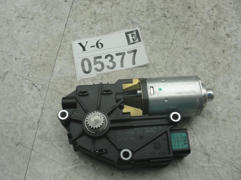 07-12 g37 sedan power sunroof sun moon roof motor gear opener oem electric