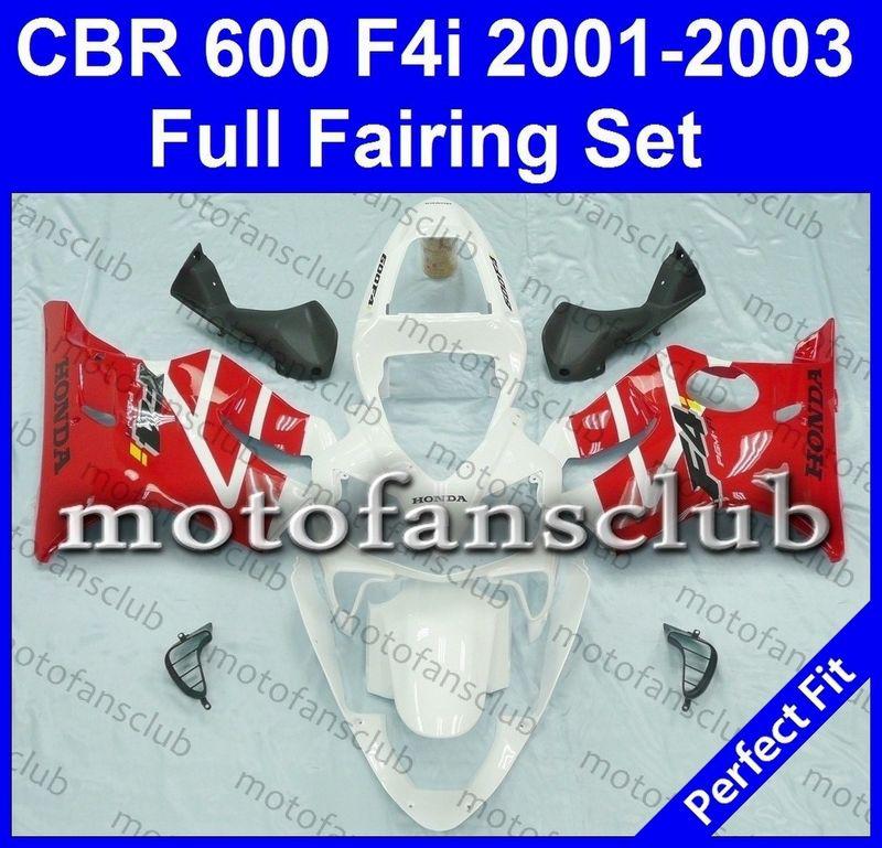 Fit honda cbr600f4i 01 02 03 cbr600 f4i 600f 2001 2002 2003 fairing kit #04 b