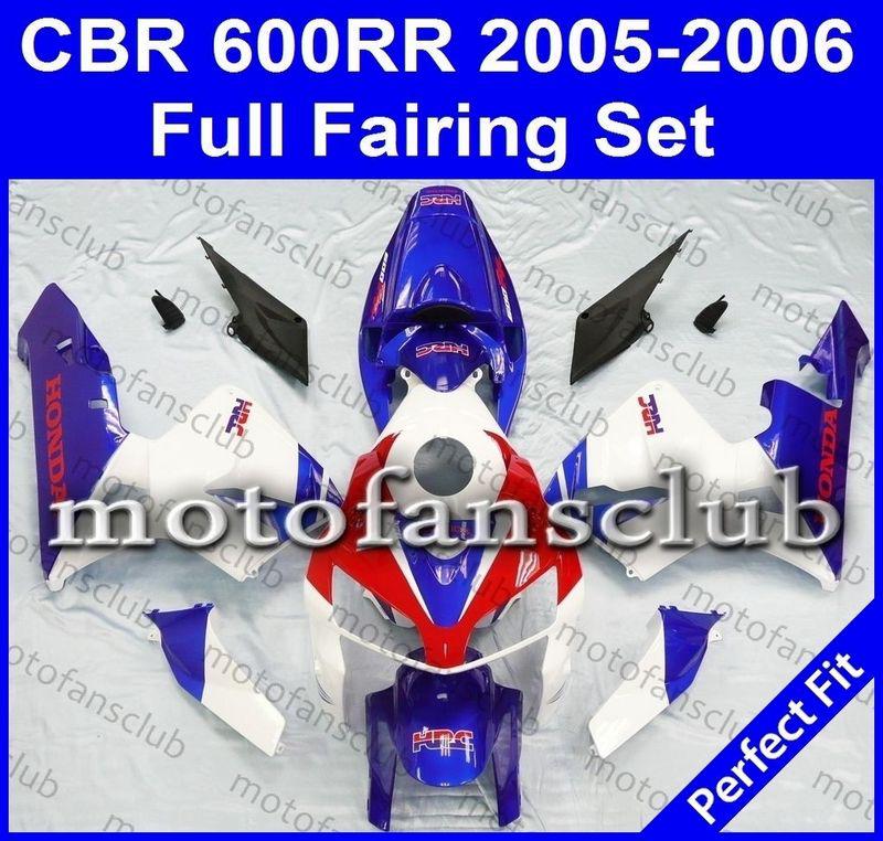 Fit honda cbr600rr 05 06 cbr 600 rr 2005 2006 fairing kit bodywork #58 b