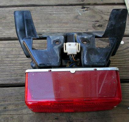 Yamaha tail light assembly xs400 special ii 1981 vintage yamaha  ahrma saddle