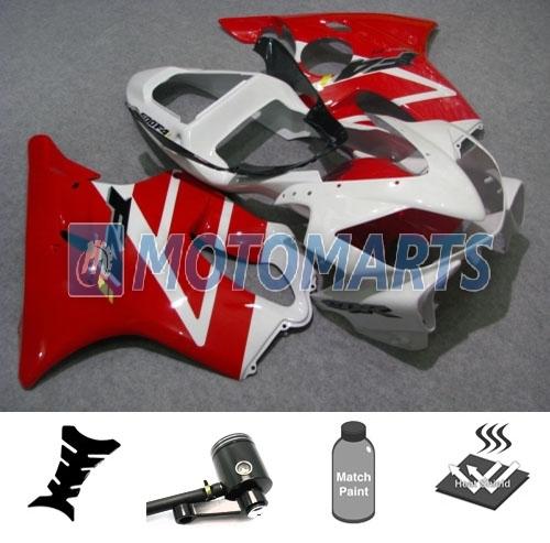 Bundle inj fairing kit w/ brake fluid reservoir for honda cbr600 f4i 01 02 03 ak