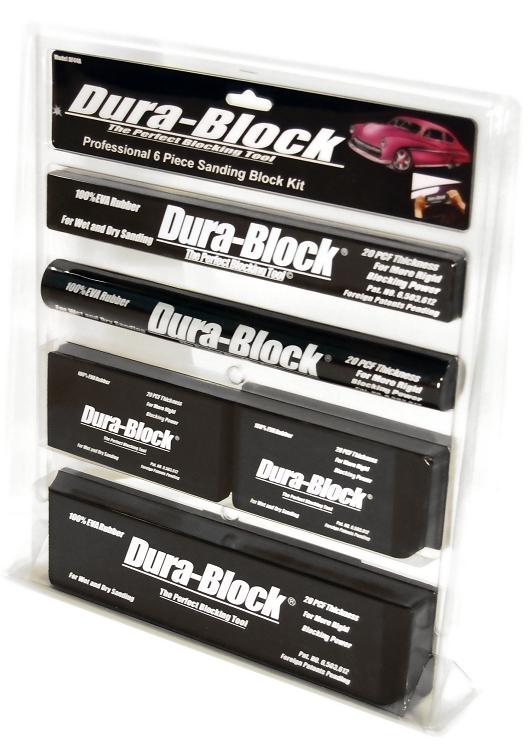 Dura-block kit 6 piece sanding block set (af44a)  #8038-14 dura block durablock