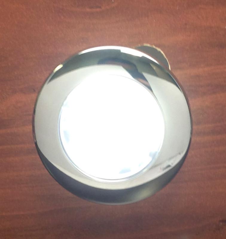 Marine boat rv stainless steel led white courtesy light flush or surface mount