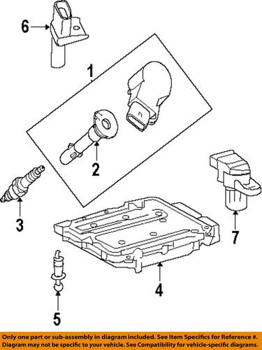 Dodge oem 68011847aa ignition system-ignition cable