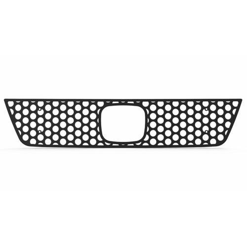 Honda element 03-06 circle punch black powdercoat grill insert trim cover