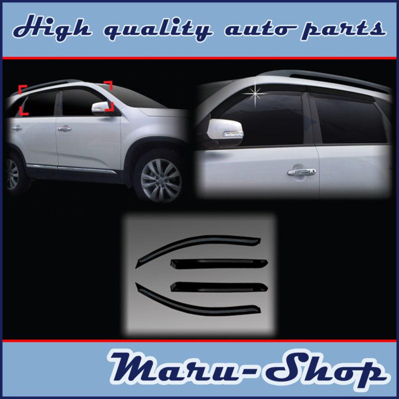 Smoke door window vent visor deflector for 11~ kia sorento