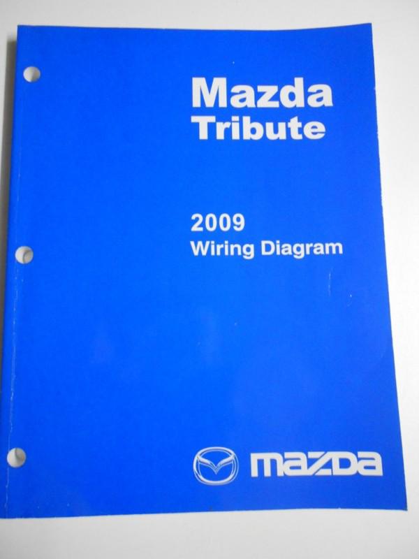 2009 tribute wiring diagrams  repair manual oem factory electrical schematics