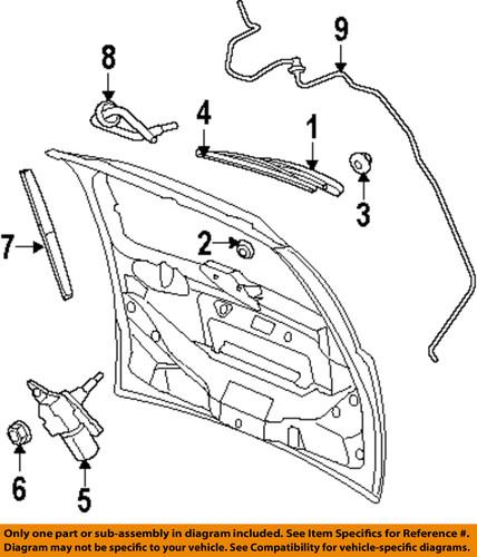 Volkswagen oem 7b0955707a windshield wiper arm/wiper arm