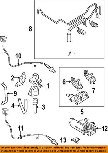 Mazda oem lf6613680 engine coolant hose/cooling system misc