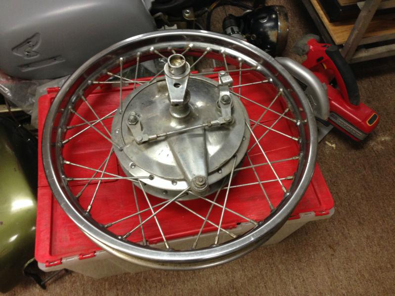 1961 - 1968 honda cb77 super hawk 305 300 rear wheel cb 77