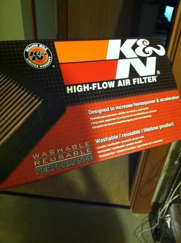 K&n high flow air filter 33-2936