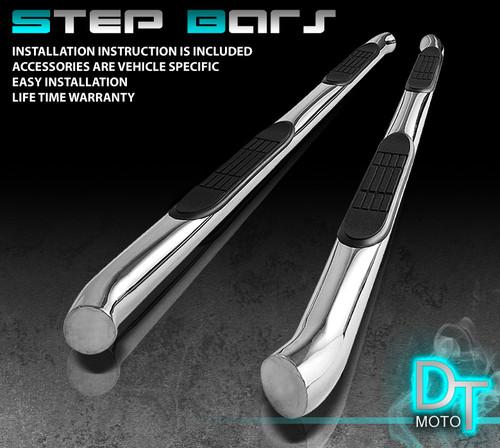 07-12 dodge nitro t-304 stainless steel 3" side step nerf bar running board