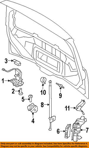 Ford oem 1l2z14018ac lift gate-switch