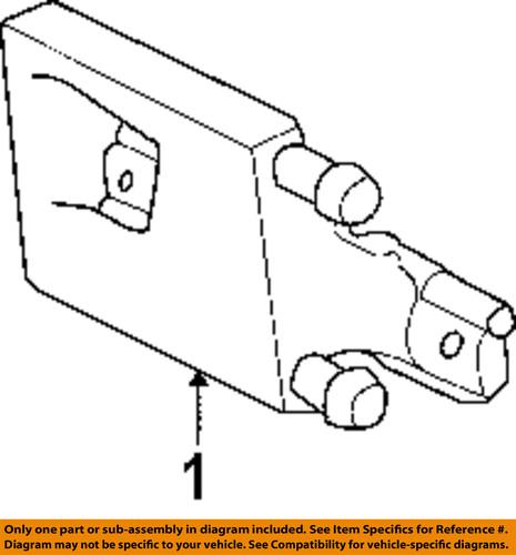 Ford oem yc3z3d746ac power steering oil cooler-power steering cooler