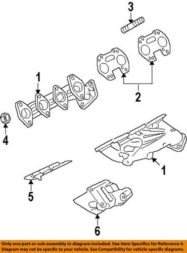 Lincoln oem w703902s403 manifold-exhaust-manifold stud