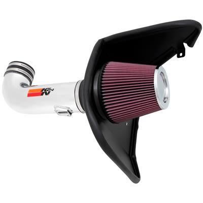 K&n air intake kit typhoon short ram air intake filter assembly polished