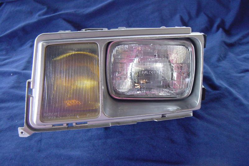 Oe lh headlamp headlight assy mercedes benz 190d 2.2 2.5 190e 2.3 use for parts