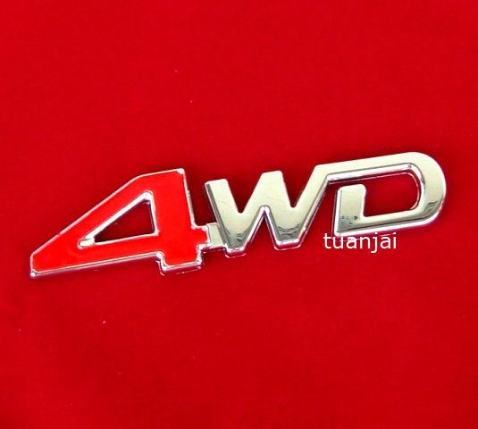 4wd pick up off road wheels car badge adhesive emblem logo decorated free ship