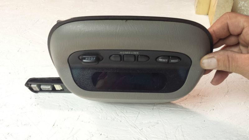 2002 chevy monte carlo info display overhead console (fits 02)