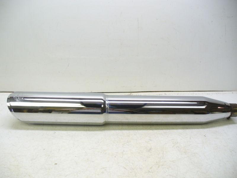 Harley 2012-14 dyna switchback 2:1 slip-on muffler; vance & hines