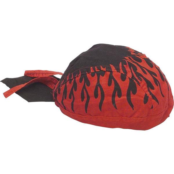 Zan headgear red flame flydanna headwrap