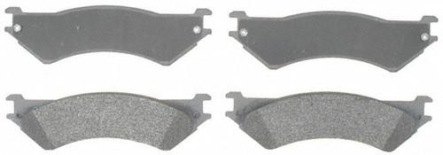 Acdelco advantage 14d802m brake pad or shoe, rear-semi metallic brake pad