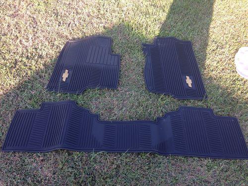 2007-2013 chevy silverado factory oem premium all weather floor mats