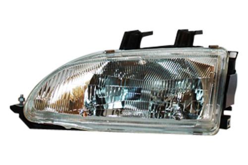 Tyc 20-1691-00 - 92-93 honda civic left replacement headlight assembly