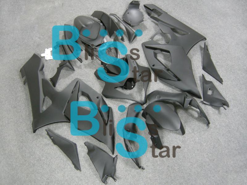 Hot! fairing matt black bodywork plastic set fit for gsxr1000 2005-2006 10 w2