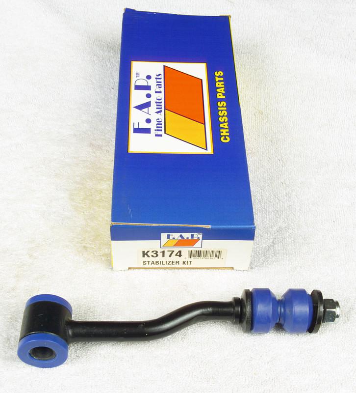 New fap k3174 front sway bar link kit fits: jeep cherokee, comanche, wagoneer