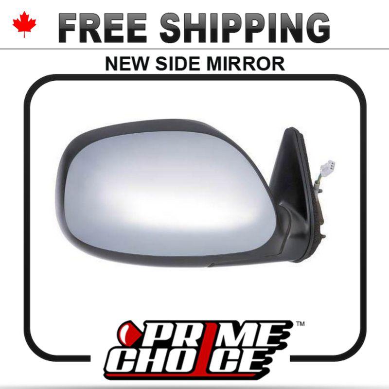 New power heated chrome passenger side view mirror for toyota tundra right door