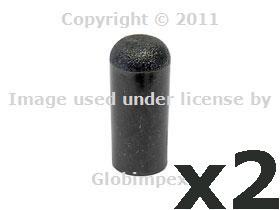 Porsche 911 930 door lock knob (2 black) genuine new + 1 year warranty