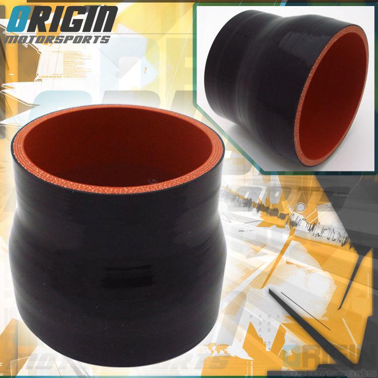 3"-3.50" turbo intercooler pipe 4-ply silicone transition coupler hose reducer