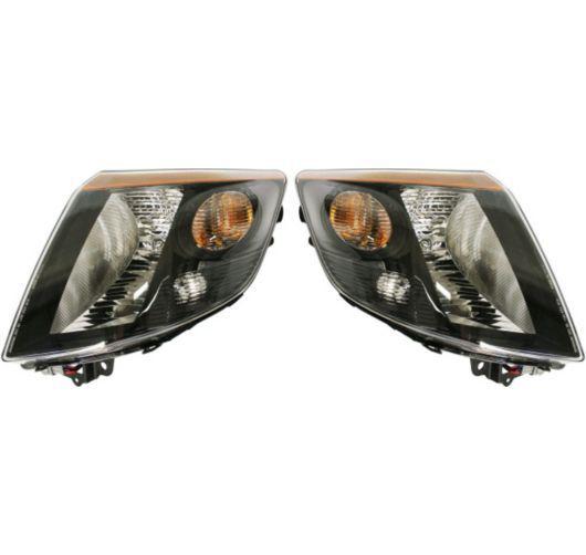 07-09 nissan sentra se-r front headlights headlamps lights lamps pair set new