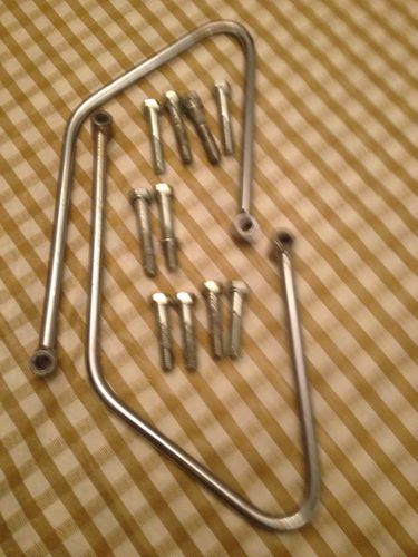 Harley davidson softail saddle bag brackets