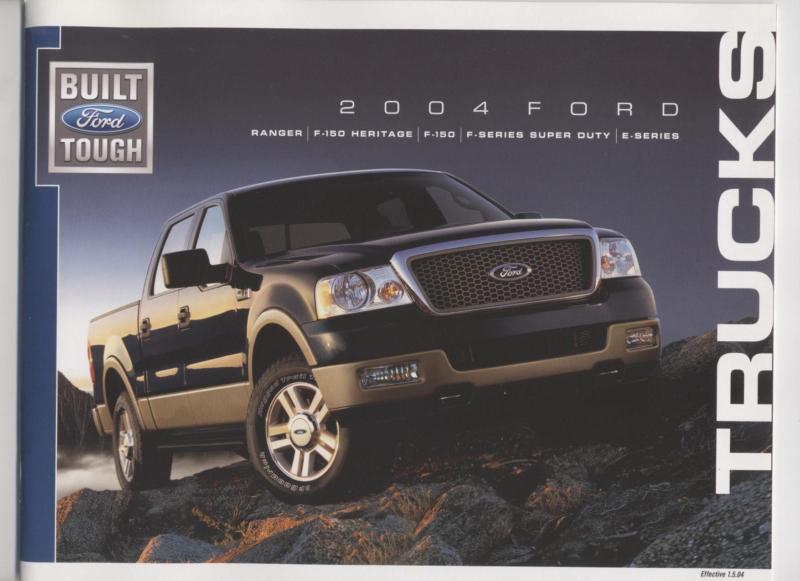 2004 ford trucks brochure