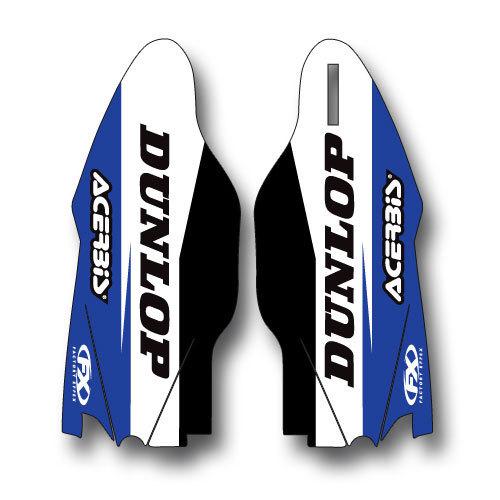 Factory effex lower fork decals fits yz125/250/250f/450f 05-07