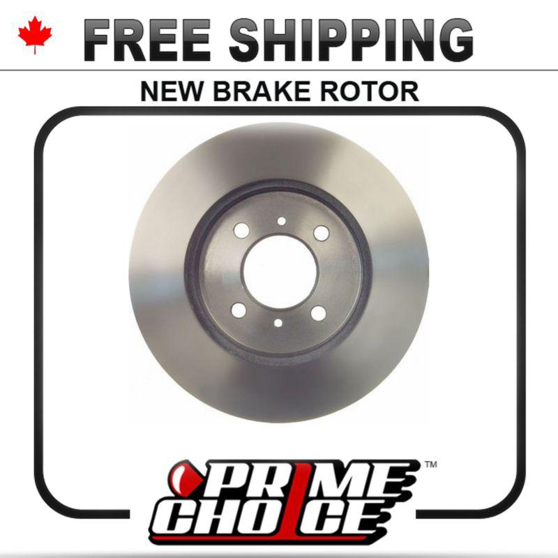 1 premium new disc brake rotor for front fits left driver / right passenger side