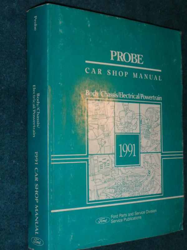 1991 ford probe shop manual / original service book