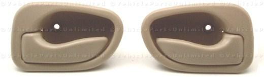 1997 thru 2005 left + right front or rear inside door handles fits: hyundai atos