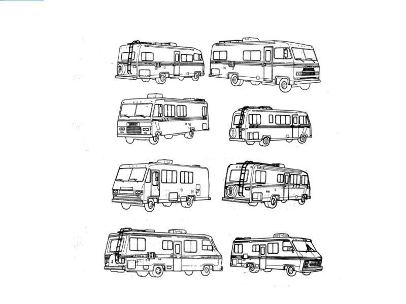 Champion motorhome rv service manual set -900pg titan transstar transvan repair