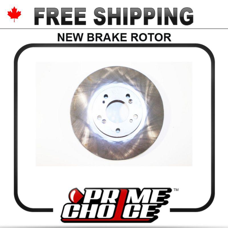 1 premium new disc brake rotor for front fits left driver / right passenger side