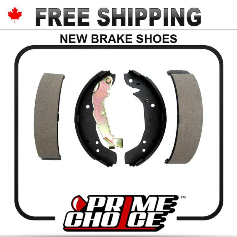 Prime choice new premium brake shoe set 4 shoes rear pair