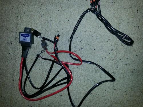 H4 hid relay harness