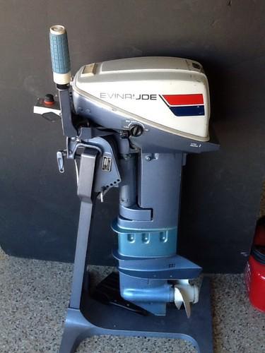 1974 evinrude 9.9 hp outboard motor long shaft tiller remote control