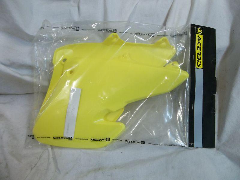 2000 thru 2012 honda xr50 crf50 xr crf 50 acerbis yellow tank shrouds *b614