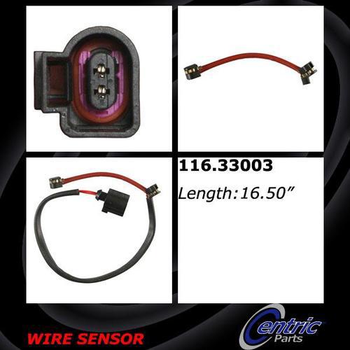 Centric 116.33003 brake wear sensor-disc brake pad electronic wear sensor