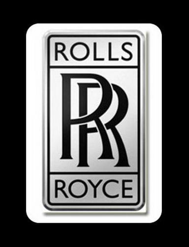 Rolls royce logo car new mint rare original sign ads fridge magnet