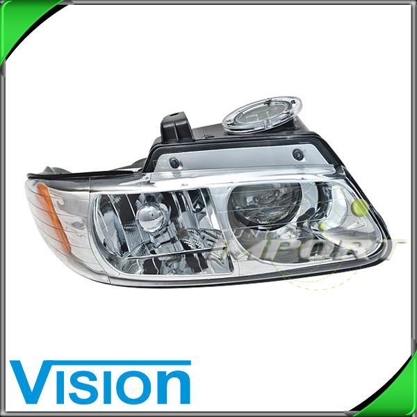 Passenger right side headlight lamp assembly 1996-1999 chrysler town & country