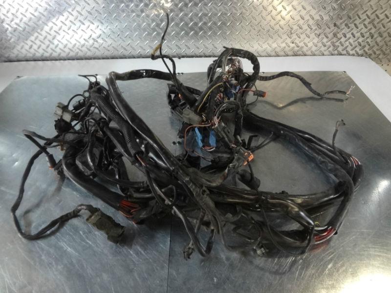 01 harley davidson fltri road glide efi oem main wire harness / loom - parts